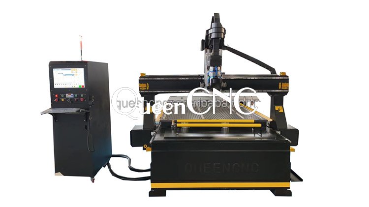 Cnc Router-QN1625 ATC cnc router combined with a co2
