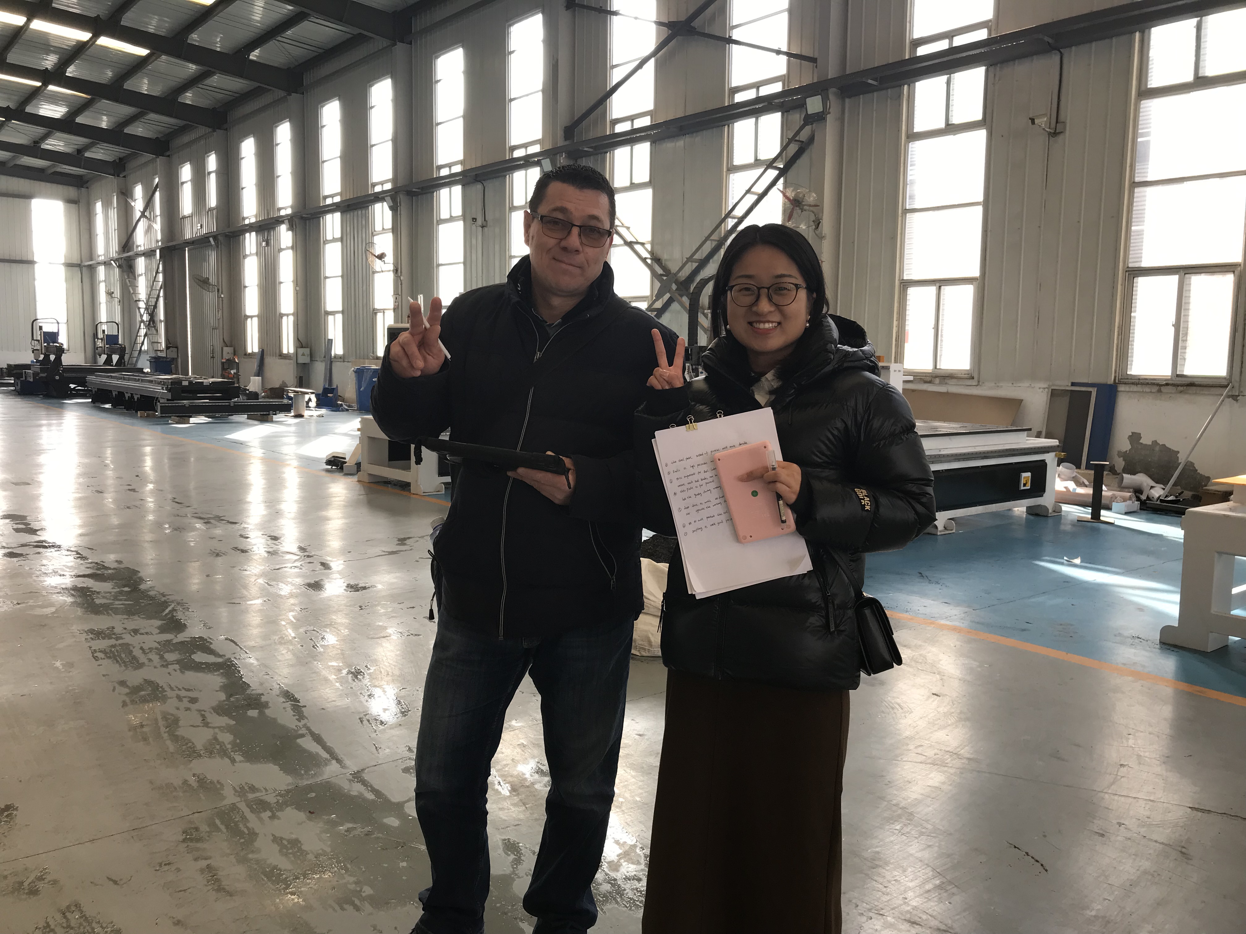 Big praise from Belgium customer to our cnc router machines