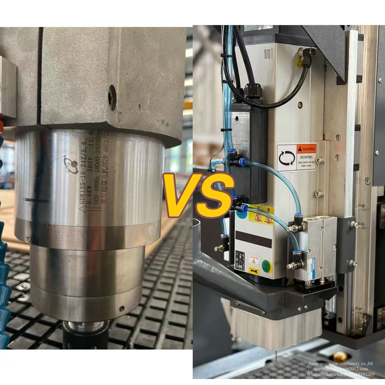 water cooled spindle or air cooled spindle for cnc router ma