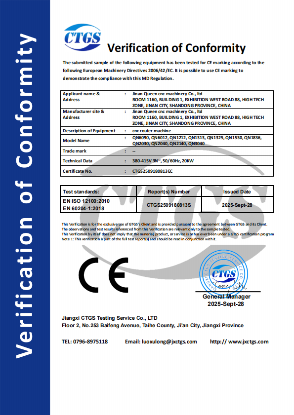 Our CE certification updates