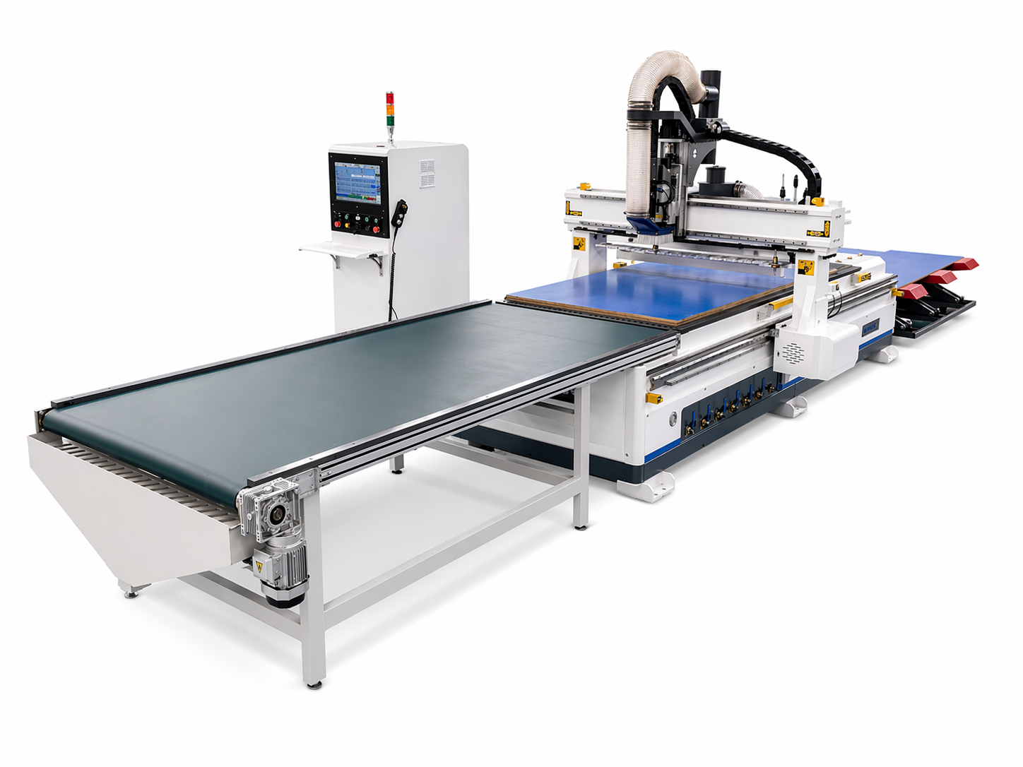 No More Scratches: Parallel Loading CNC